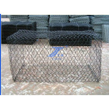 2X1X1m 8X10cm Aperture Hexagonal Wire Mesh Gabionen Käfige